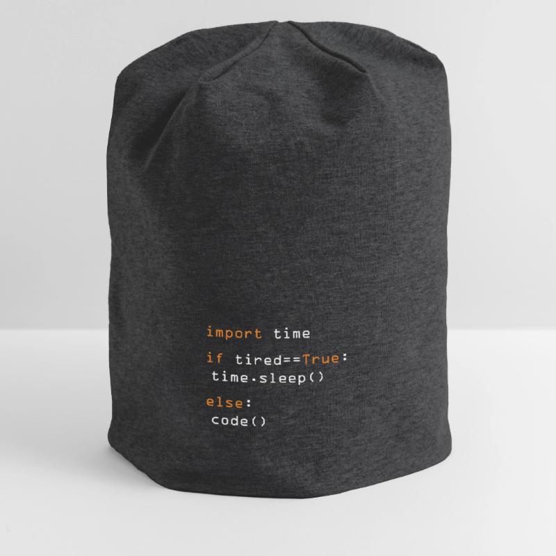 Python Code Import Sleep Tired Loop Bonnet en jersey