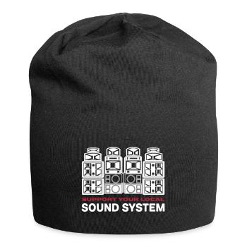support sound system - Jersey Beanie - black - Front