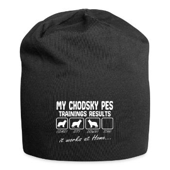 Chodsky Pes Bohemian Shepherd Funny saying - Jersey Beanie - black - Front