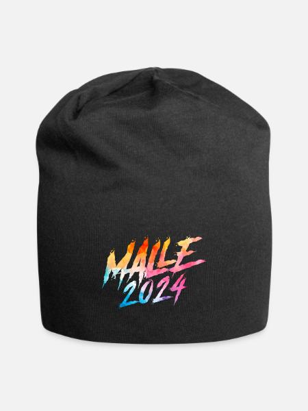 Malle 2024 Bunt Mallorca - Jersey-Beanie - Schwarz