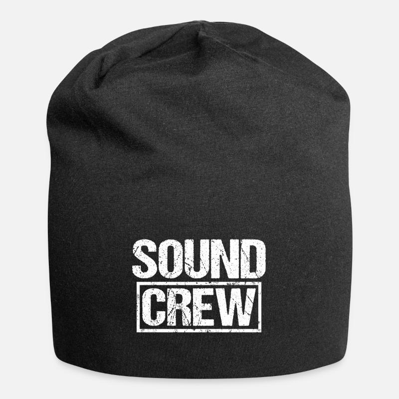 Membre de l’uniforme de l’équipe audio sonore - Bonnet en jersey - noir