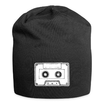 Music Cassette Cassette Audio Tape - Jersey Beanie - black - Front