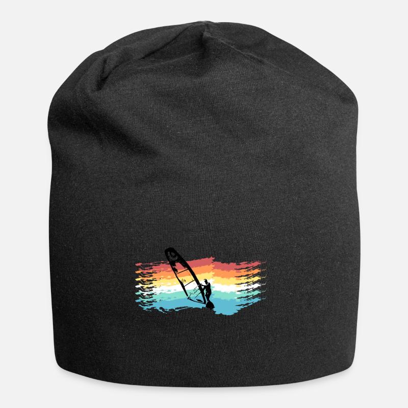 Windsurfing - Bonnet en jersey - noir