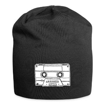 Music Cassette Cassette Audio Tape - Jersey Beanie - black - Front