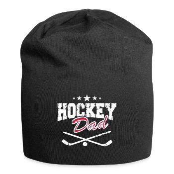 Hockey Dad - Jersey Beanie - black - Front