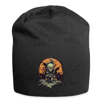 Halloween - Jersey-Beanie - Schwarz - Vorne