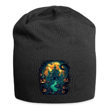 Halloween - Jersey-Beanie - Schwarz - Vorne