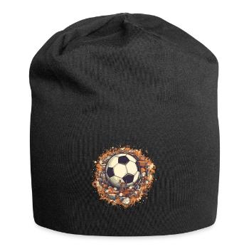 Soccer Ball - Jersey Beanie - black - Front