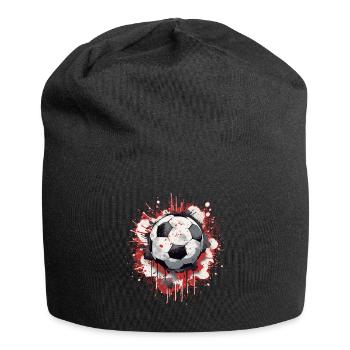 Soccer Ball - Jersey Beanie - black - Front