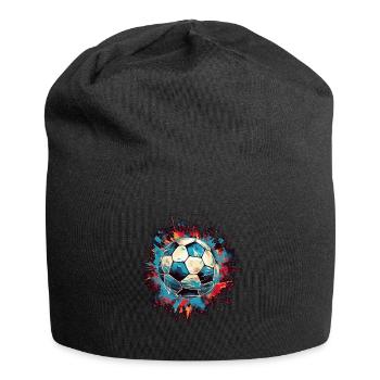 Soccer Ball - Jersey Beanie - black - Front