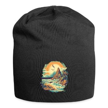 Beach - Jersey Beanie - black - Front