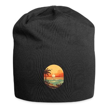Strand - Jersey-Beanie - Schwarz - Vorne