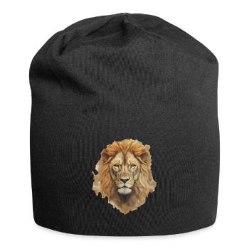 Lion - Jersey Beanie - black - Front