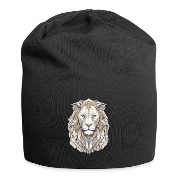 Lion - Jersey Beanie - black - Front