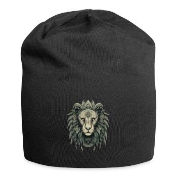 Lion - Jersey Beanie - black - Front
