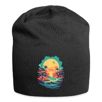 Beach - Jersey Beanie - black - Front
