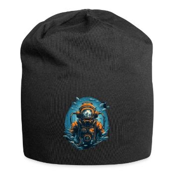 Plongeur - Bonnet en jersey - noir - Devant