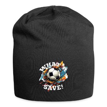 Fußball ball - What a Save! - Jersey-Beanie - Schwarz - Vorne