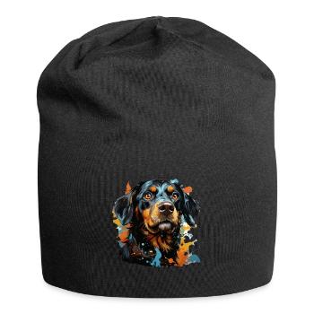 Dog - Jersey Beanie - black - Front