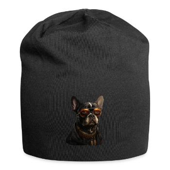 Dog - Jersey Beanie - black - Front