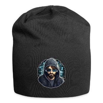 Ethical Hacker - Illustration - Jersey Beanie - black - Front