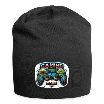 Gaming Zone - Controller Illustration - Jersey-Beanie - Schwarz - Vorne