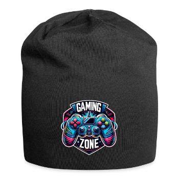 Gaming Zone - Controller Illustration - Jersey-Beanie - Schwarz - Vorne