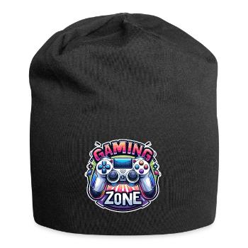 Gaming Zone - Controller Illustration - Jersey-Beanie - Schwarz - Vorne