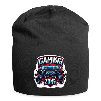 Gaming Zone - Controller Illustration - Jersey-Beanie - Schwarz - Vorne