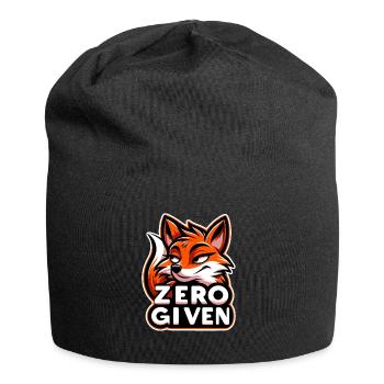 Zero Given - Fuchs Illustration - Jersey-Beanie - Schwarz - Vorne