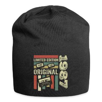 Millésime 1987 - citation d’anniversaire rétro 1987 - Bonnet en jersey - noir - Devant