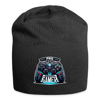 Pro Gamer - Controller Illustration - Jersey-Beanie - Schwarz - Vorne