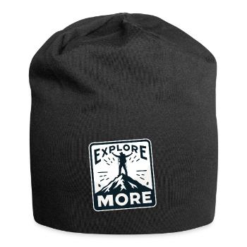 En savoir plus - Wanderer - Bonnet en jersey - noir - Devant