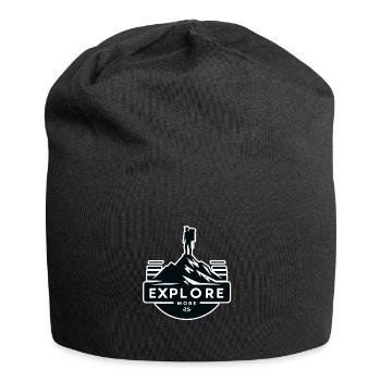 En savoir plus - Wanderer - Bonnet en jersey - noir - Devant