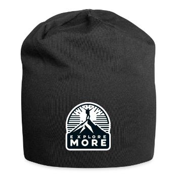 En savoir plus - Wanderer - Bonnet en jersey - noir - Devant