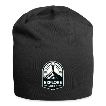 En savoir plus - Wanderer - Bonnet en jersey - noir - Devant