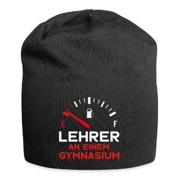 GYMNASIALLEHRER LUSTIG LEHRER GYMNASIUM - Jersey-Beanie - Schwarz - Vorne