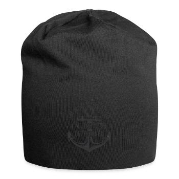 I'm not stubborn, I'm just very determined. - Jersey Beanie - black - Front