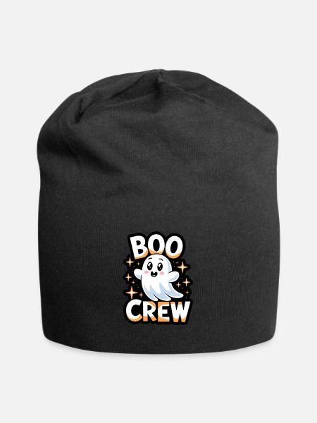 Süßes Gespenst – Boo Crew - Jersey-Beanie - Schwarz