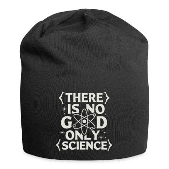 Atheismus Atheist Anti-Religion Agnostiker - Jersey-Beanie - Schwarz - Vorne