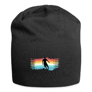 Fussball - Jersey-Beanie - Schwarz - Vorne