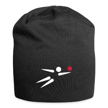 Beachvolleyball - Jersey-Beanie - Schwarz - Vorne