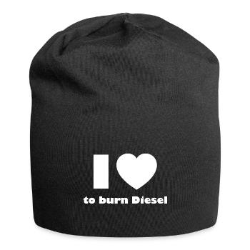 Autofahrer Liebe - Jersey-Beanie - Schwarz - Vorne