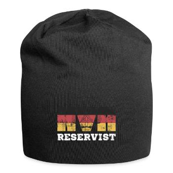 NVA reservist DDR Ostdeutschland Geschenk Ossi - Jersey-Beanie - Schwarz - Vorne