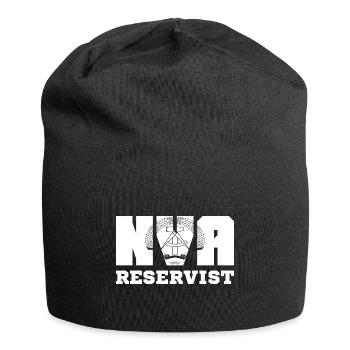 NVA reservist DDR Ostdeutschland Geschenk Ossi - Jersey-Beanie - Schwarz - Vorne