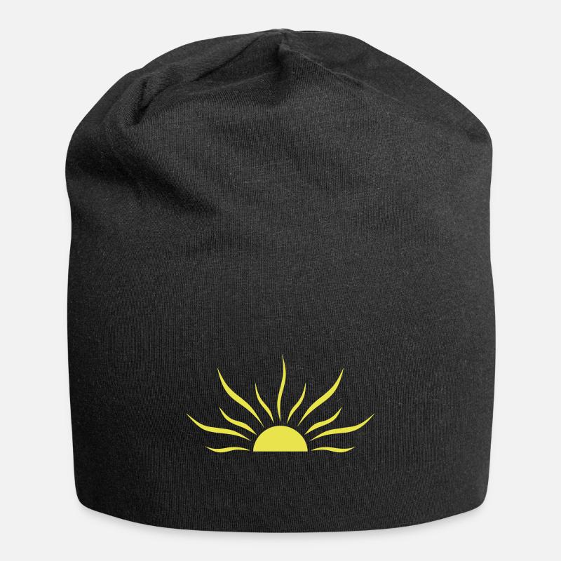 soleil rayon 1011 - Bonnet en jersey - noir