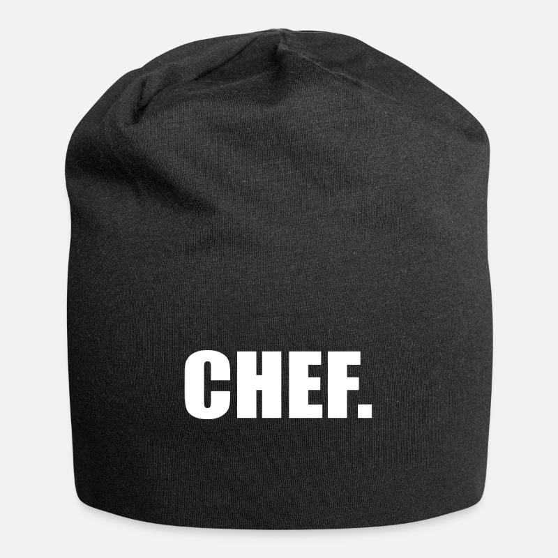 Chef Geschenk Bestseller selbstständig - Jersey-Beanie - Schwarz