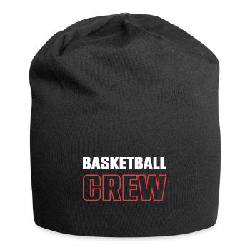 Équipe de basket-ball - Bonnet en jersey - noir - Devant