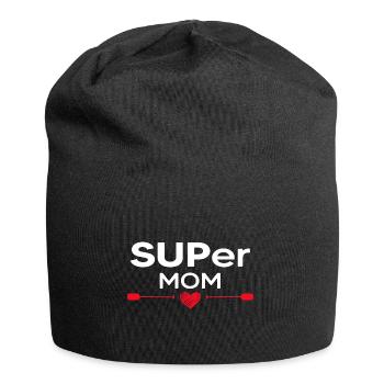 stand up paddle SUP Mom Paddel Motivation Stand Up - Jersey-Beanie - Schwarz - Vorne