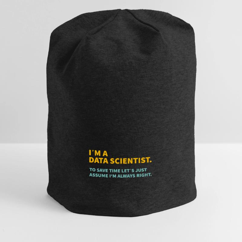I m a Data scientist Computer Science Gift Jersey Beanie